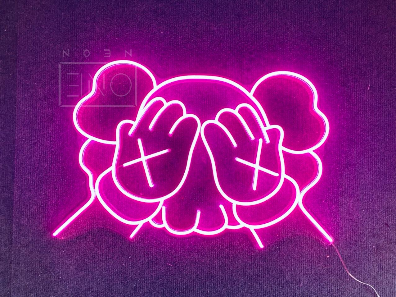 KAWS head | LED Neon Sign - ONE Neon