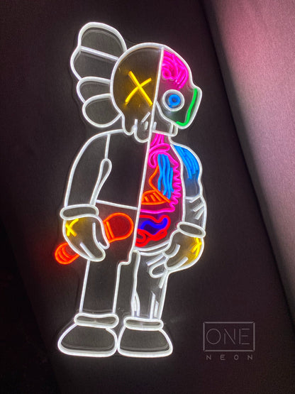 KAWS Zombie  | LED Neon Sign