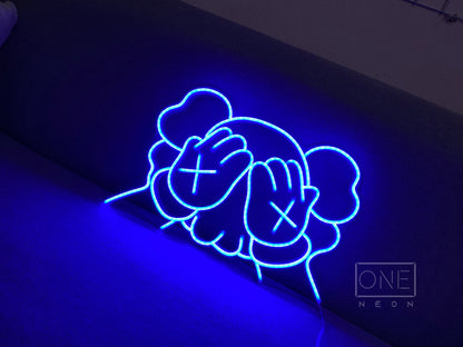 KAWS head | LED Neon Sign