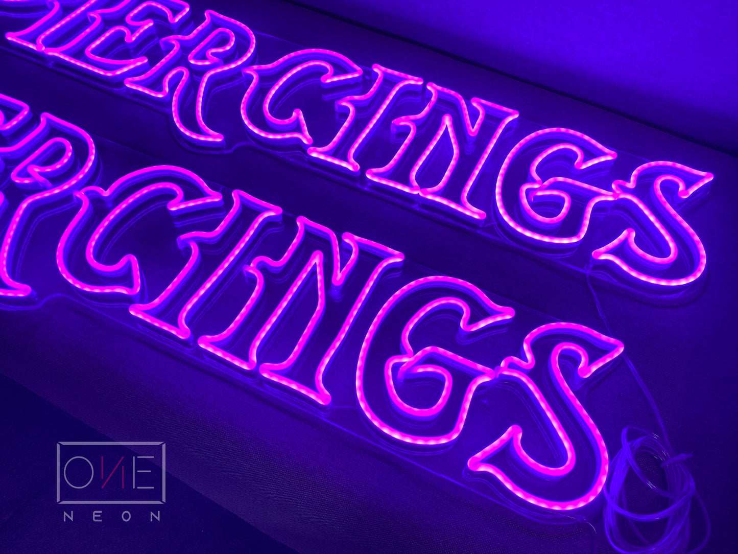 Piercings | LED Neon Sign