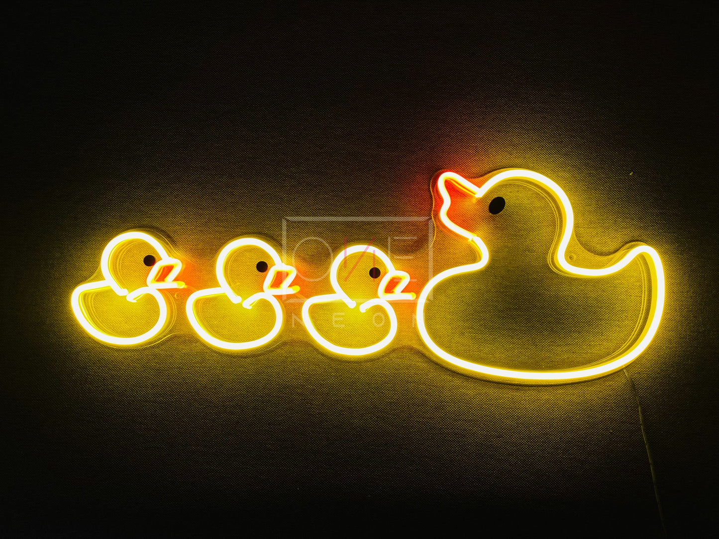 Duck Family | LED Neon Sign