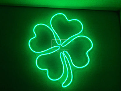 Four-leaf Clover | LED Neon Sign