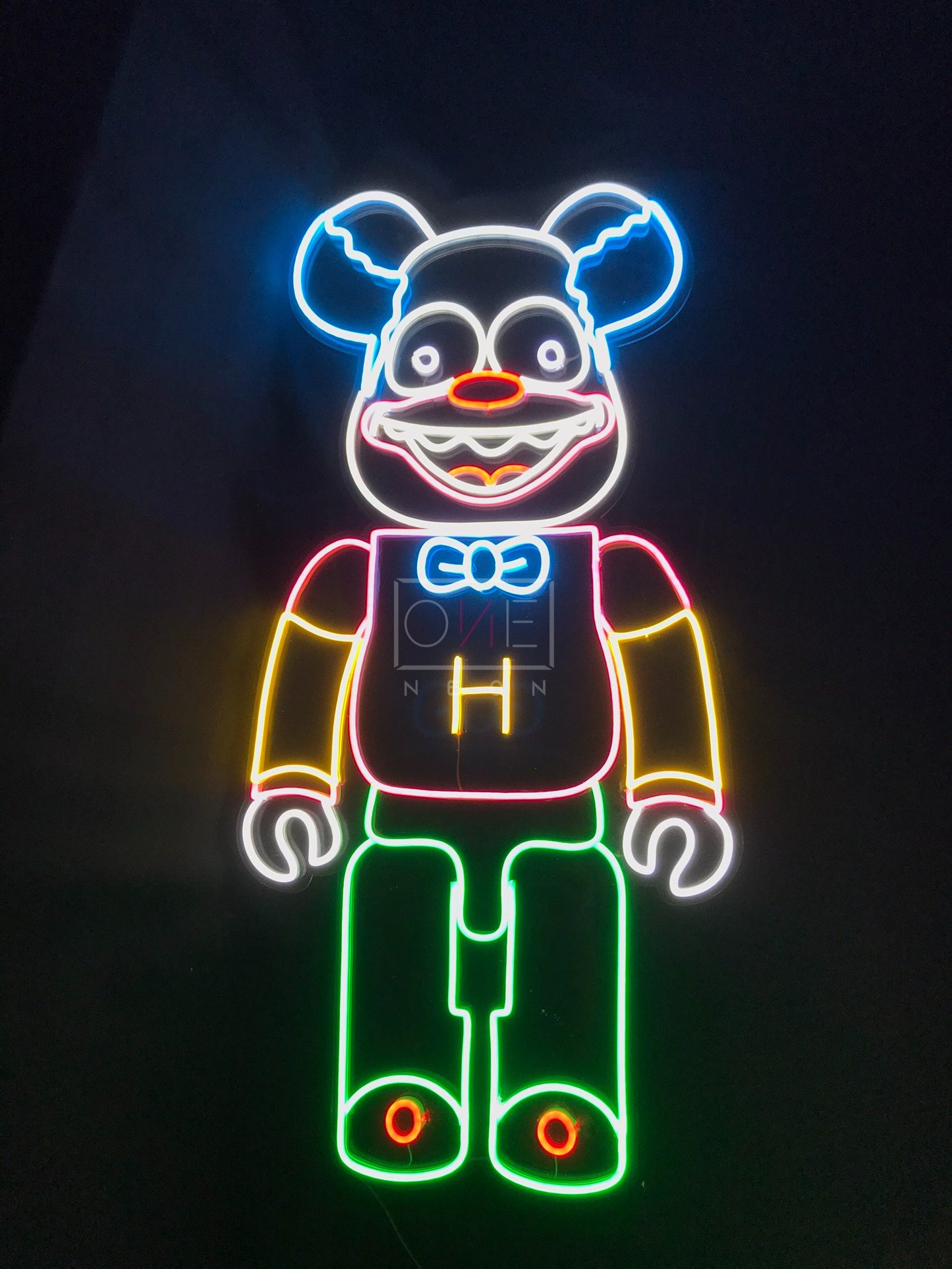 Bearbrick KAWS Joker | LED Neon Sign