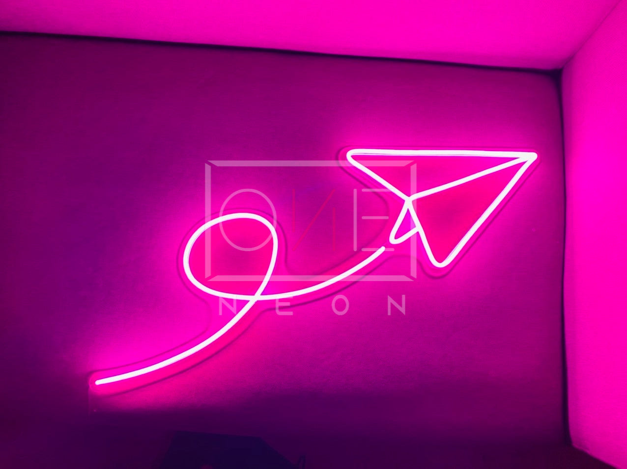 Paper Plane | LED Neon Sign