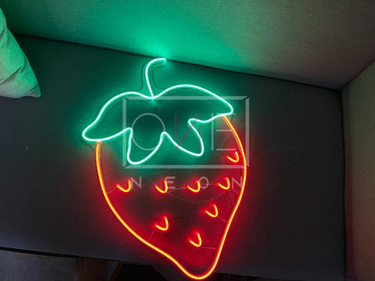 Strawberry | LED Neon Sign