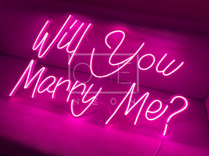 Will You Marry Me? | LED Neon Sign