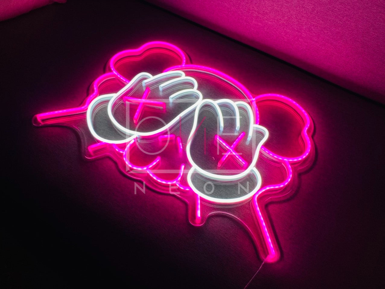 KAWS head | LED Neon Sign