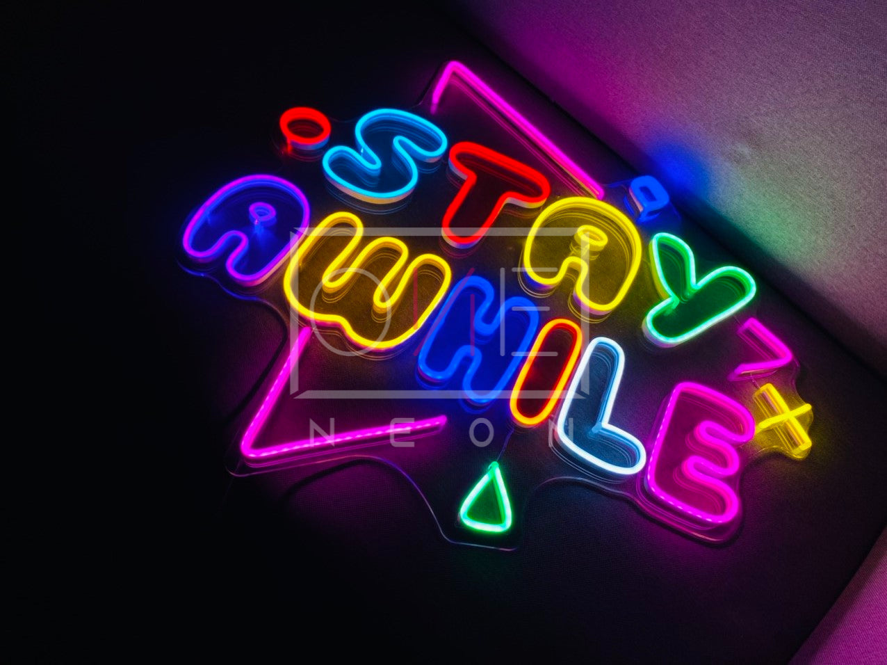 Stay A While | LED Neon Sign