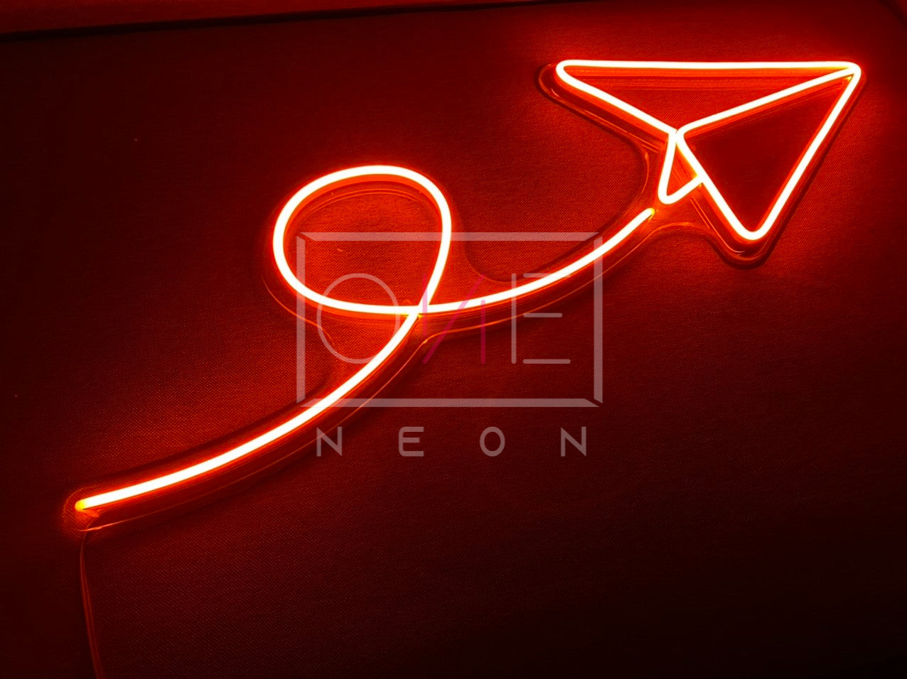 Paper Plane | LED Neon Sign