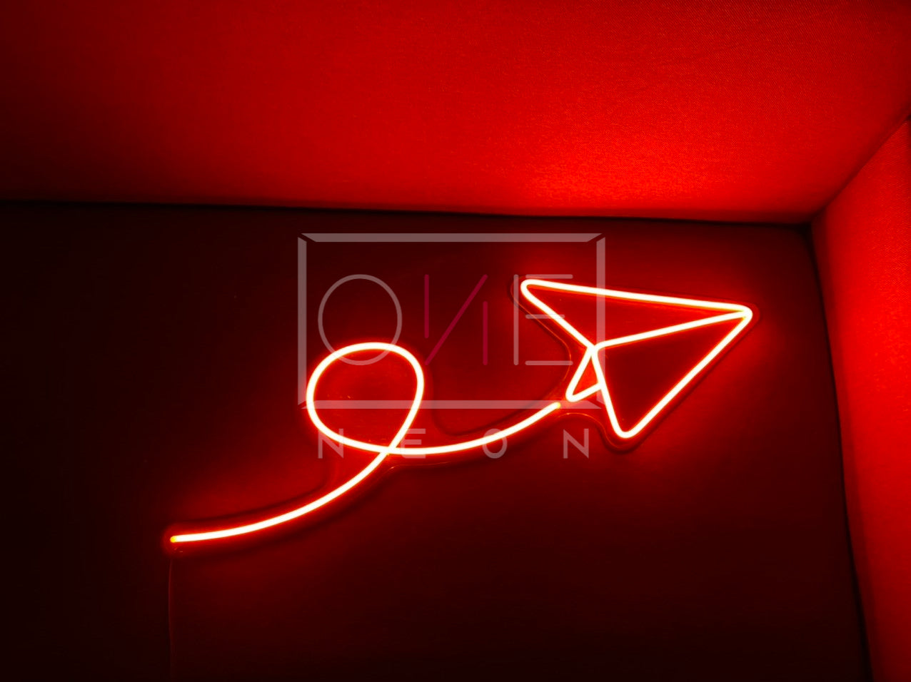 Paper Plane | LED Neon Sign