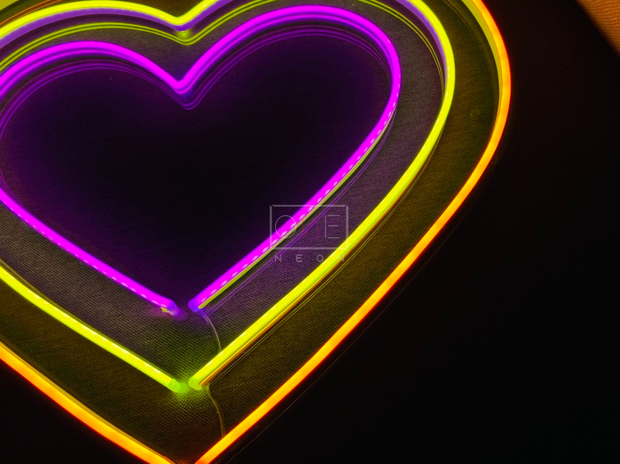 Tripple Heart | LED Neon Sign