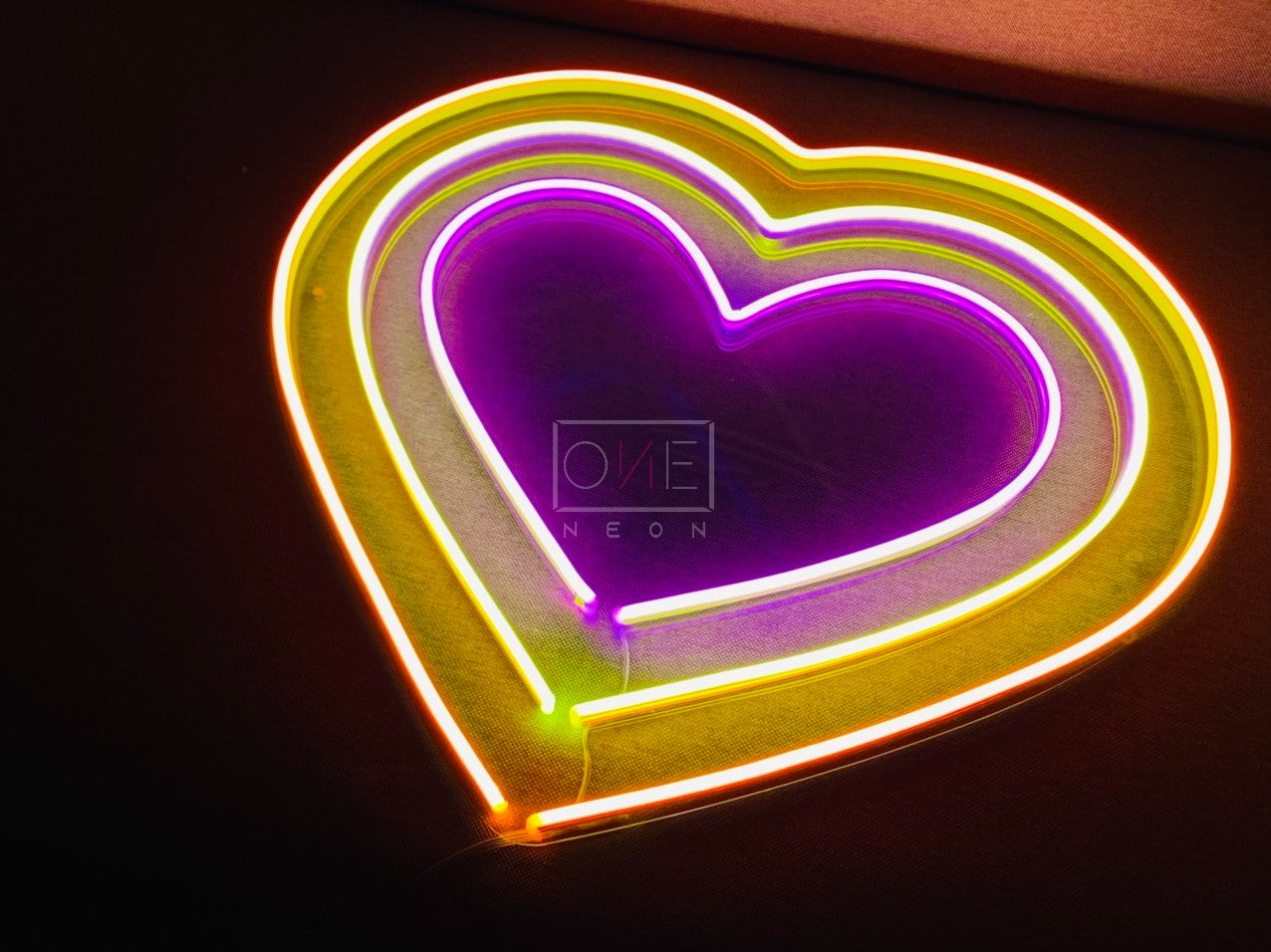 Tripple Heart | LED Neon Sign