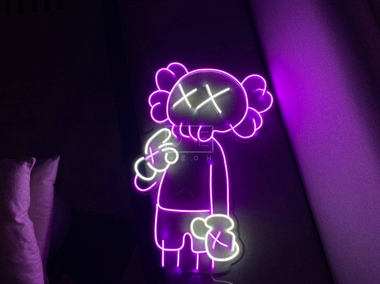 KAWS | LED Neon Sign – Art Lumino France