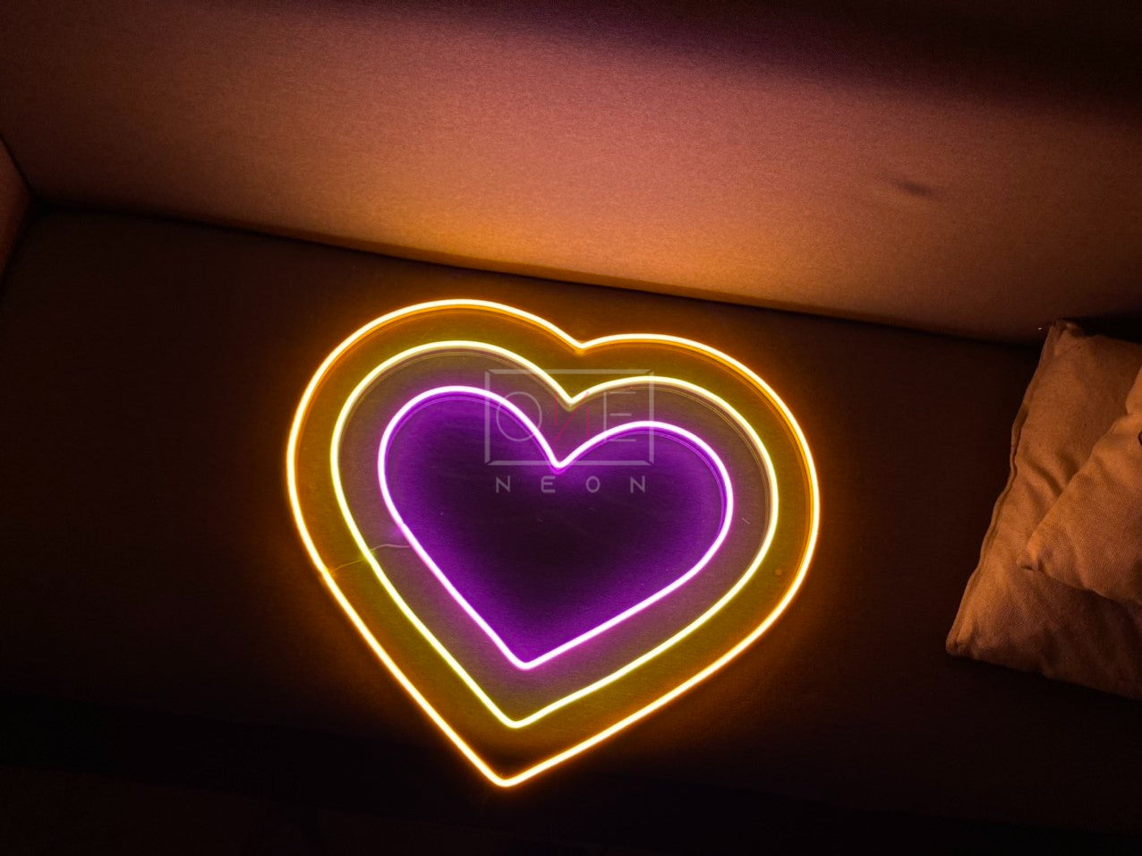 Tripple Heart | LED Neon Sign