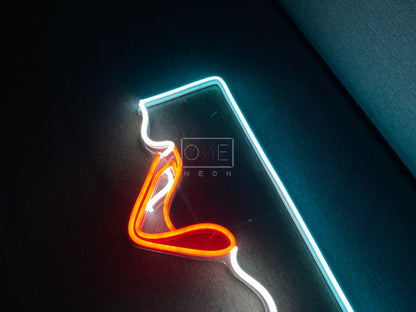 Woman Face | LED Neon Sign