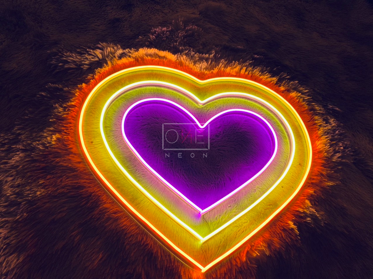 Tripple Heart | LED Neon Sign