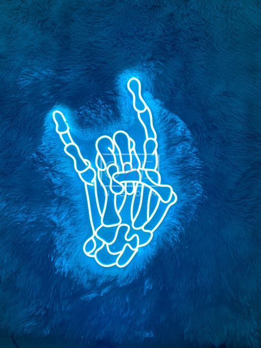 Rock Roll Hand | LED Neon Sign