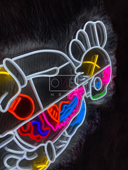 KAWS Zombie  | LED Neon Sign