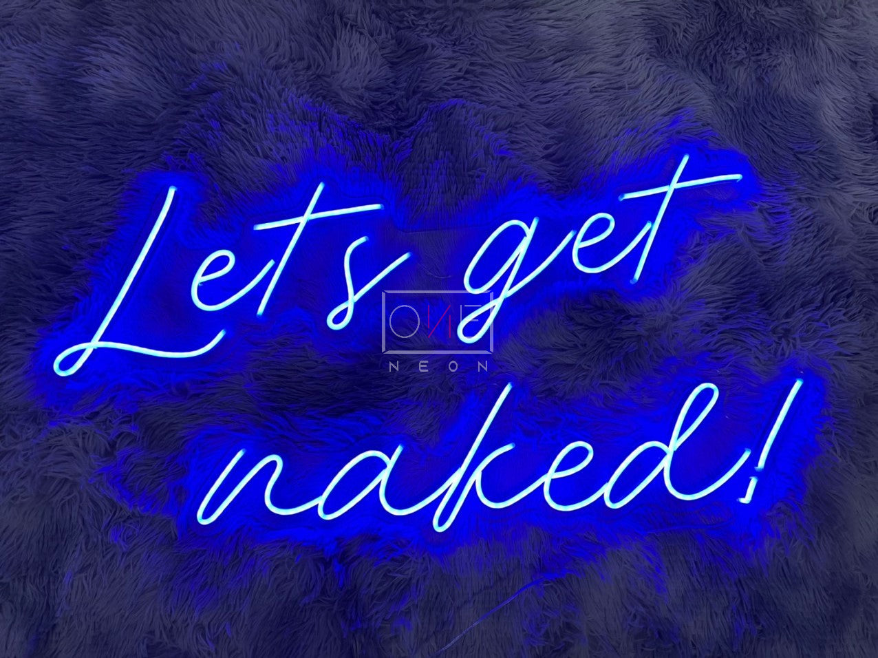 Let's Get Naked! | LED Neon Sign