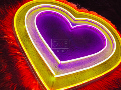 Tripple Heart | LED Neon Sign