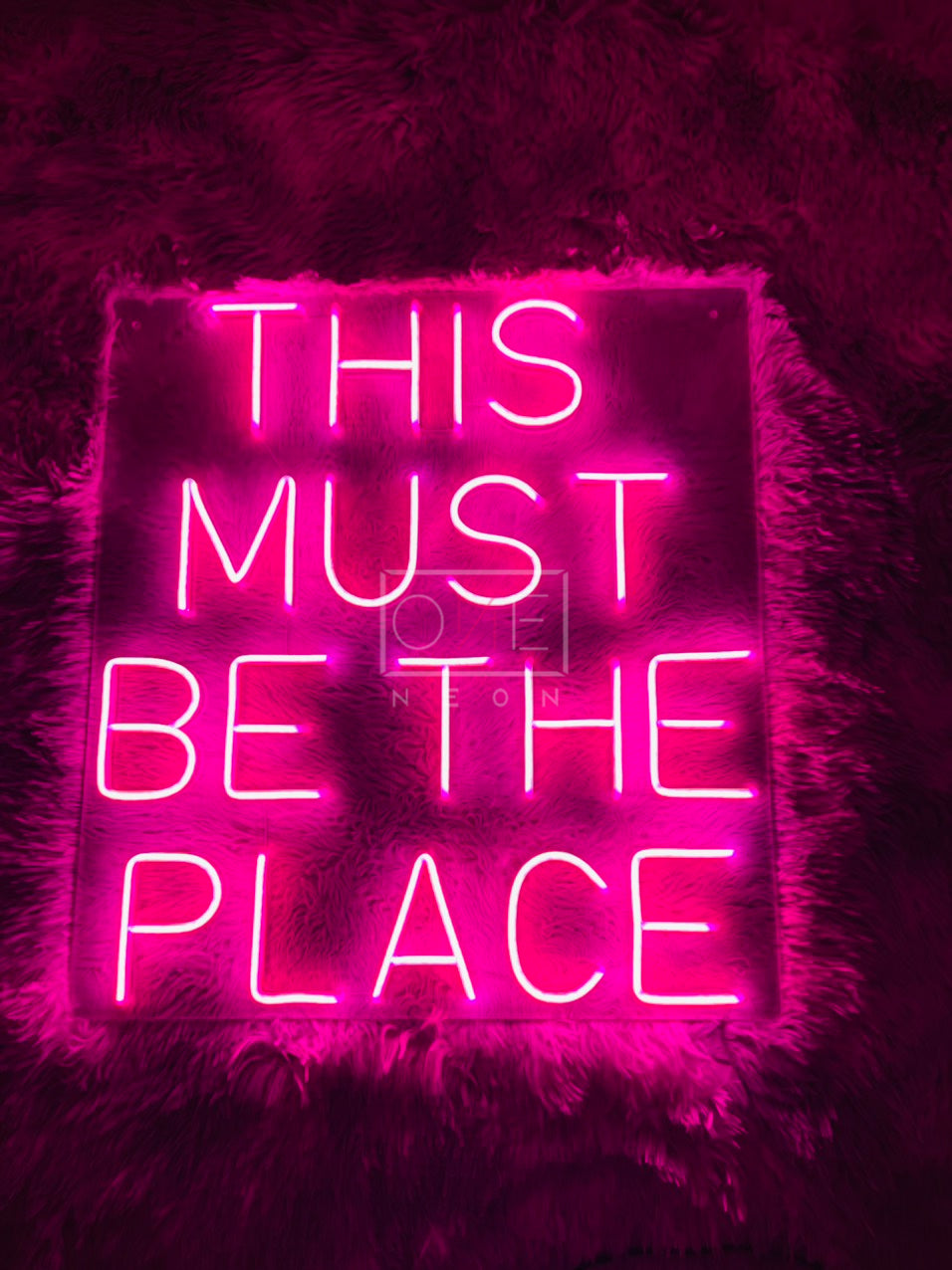 THIS MUST BE THE PLACE | LED Neon Sign