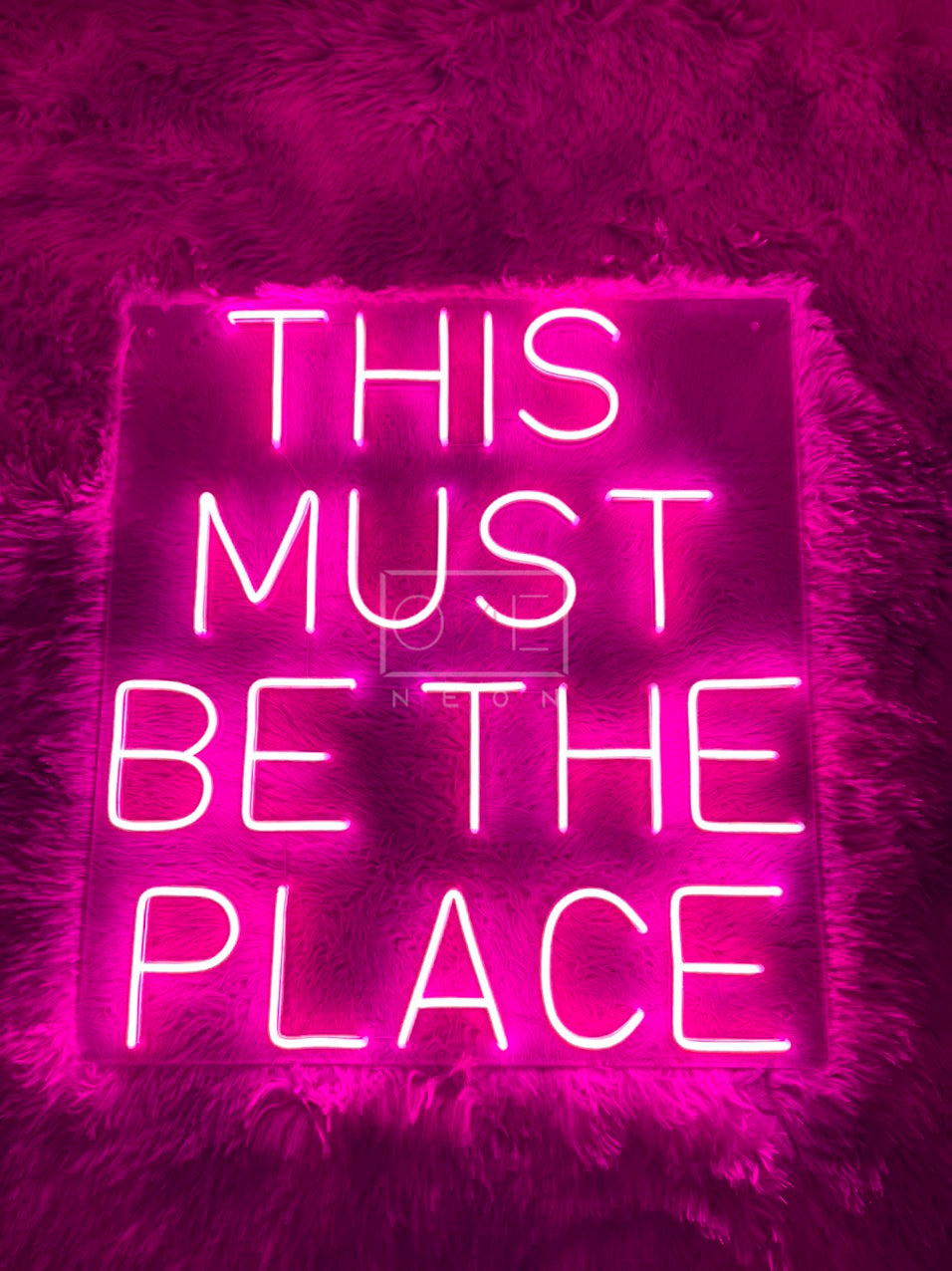 THIS MUST BE THE PLACE | LED Neon Sign