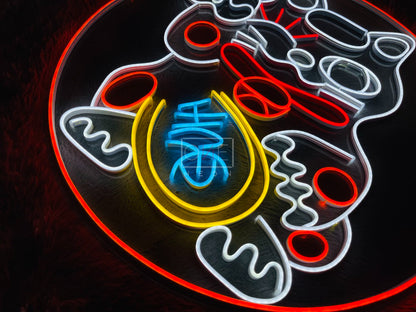 Lucky Cat | LED Neon Sign