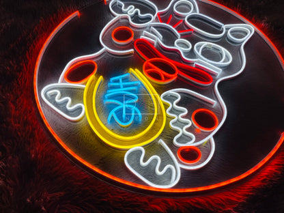 Lucky Cat | LED Neon Sign