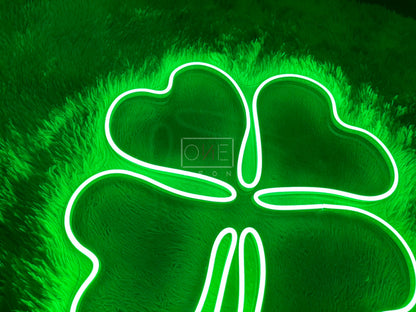 Four-leaf Clover | LED Neon Sign