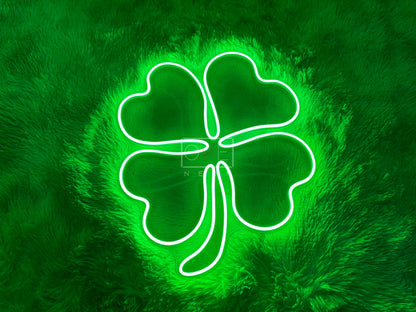 Four-leaf Clover | LED Neon Sign