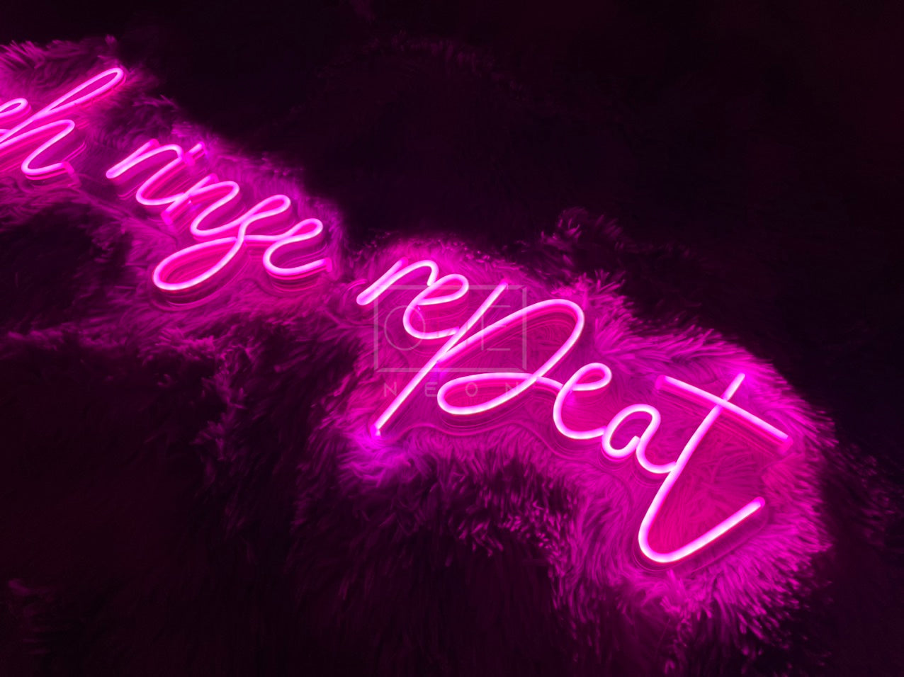 Wash Rinse Repeat | LED Neon Sign