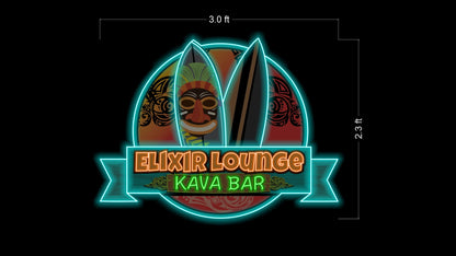 Bula! & Logo | LED Neon Sign