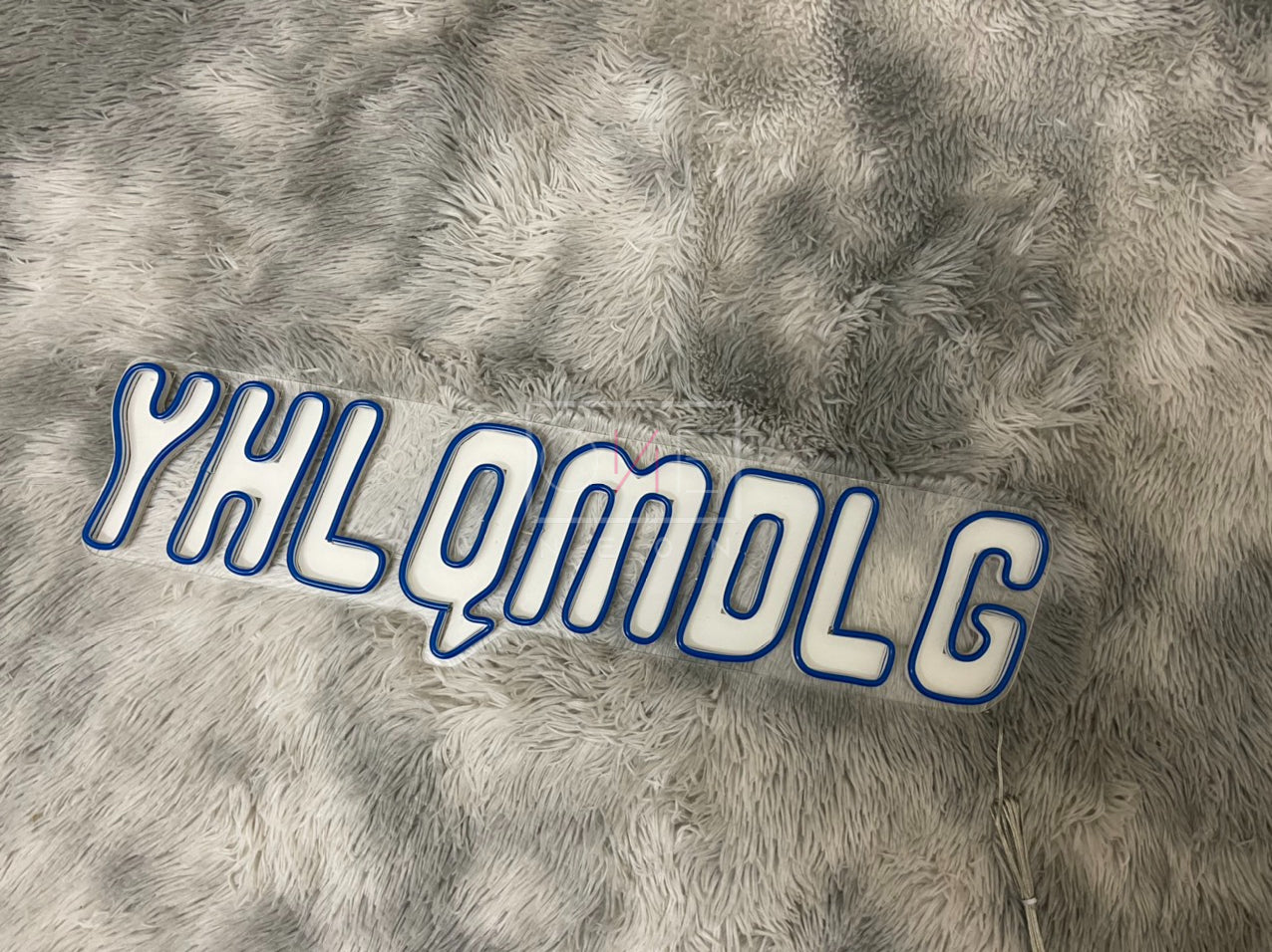 YHLQMDLG Logo | LED Neon Sign