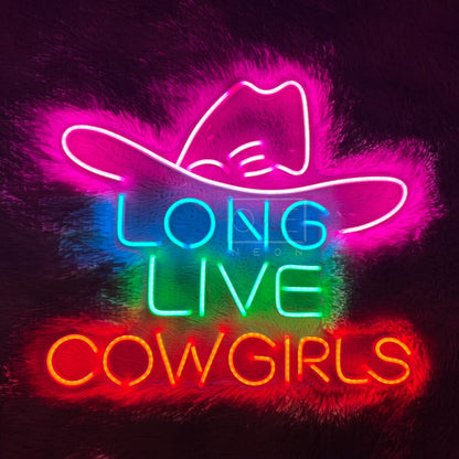 Long Live Cowgirls | LED Neon Sign