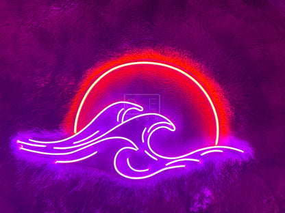 Sun Wave | LED Neon Sign