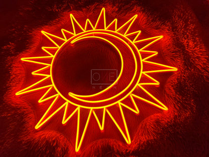 Sun & Moon | LED Neon Sign