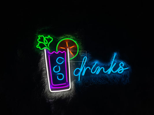 Drunks | LED Neon Sign