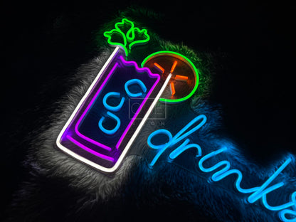 Drunks | LED Neon Sign