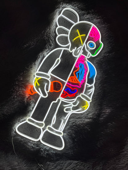 KAWS Zombie  | LED Neon Sign