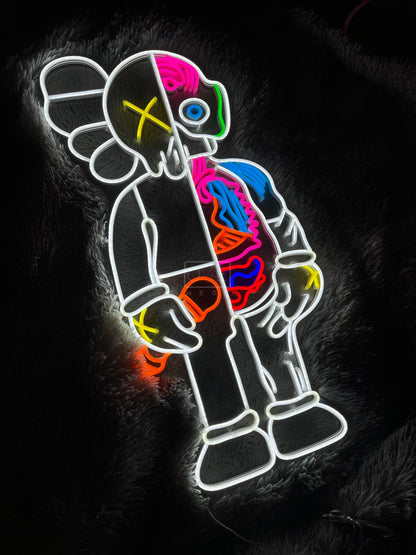 KAWS Zombie  | LED Neon Sign