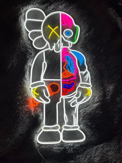 KAWS Zombie  | LED Neon Sign