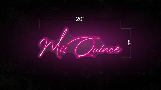 Mis Quince | LED Neon Sign