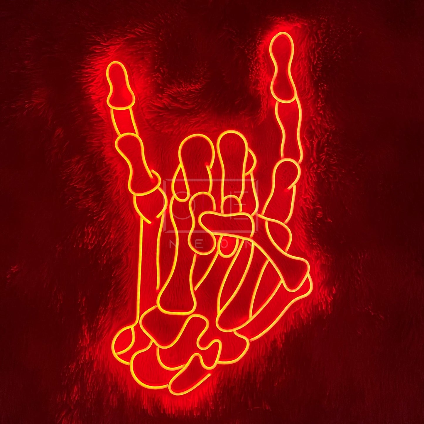 Rock Roll Hand | LED Neon Sign