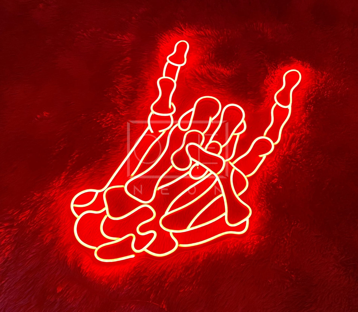 Rock Roll Hand | LED Neon Sign