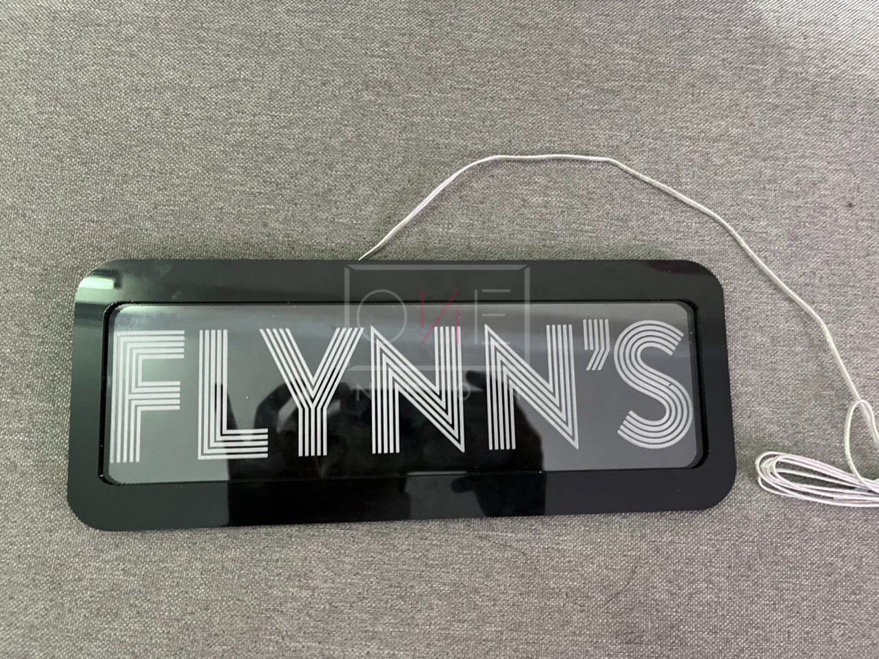 Tron Flynn's Arcade Edge Lit LED | Edge Lit Acrylic Signs