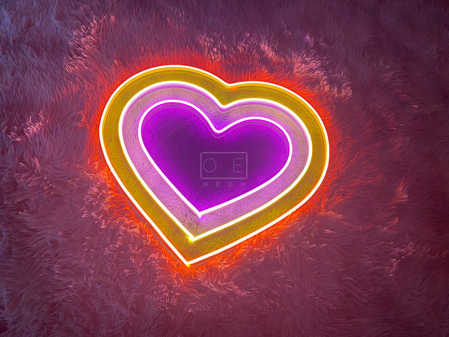 Tripple Heart | LED Neon Sign