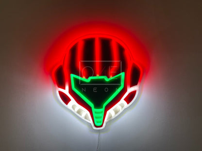 Metroid Samus | Edge Lit Acrylic Signs