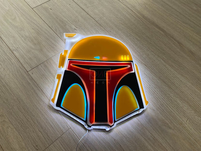 Boba Fett | Edge Lit Acrylic Signs