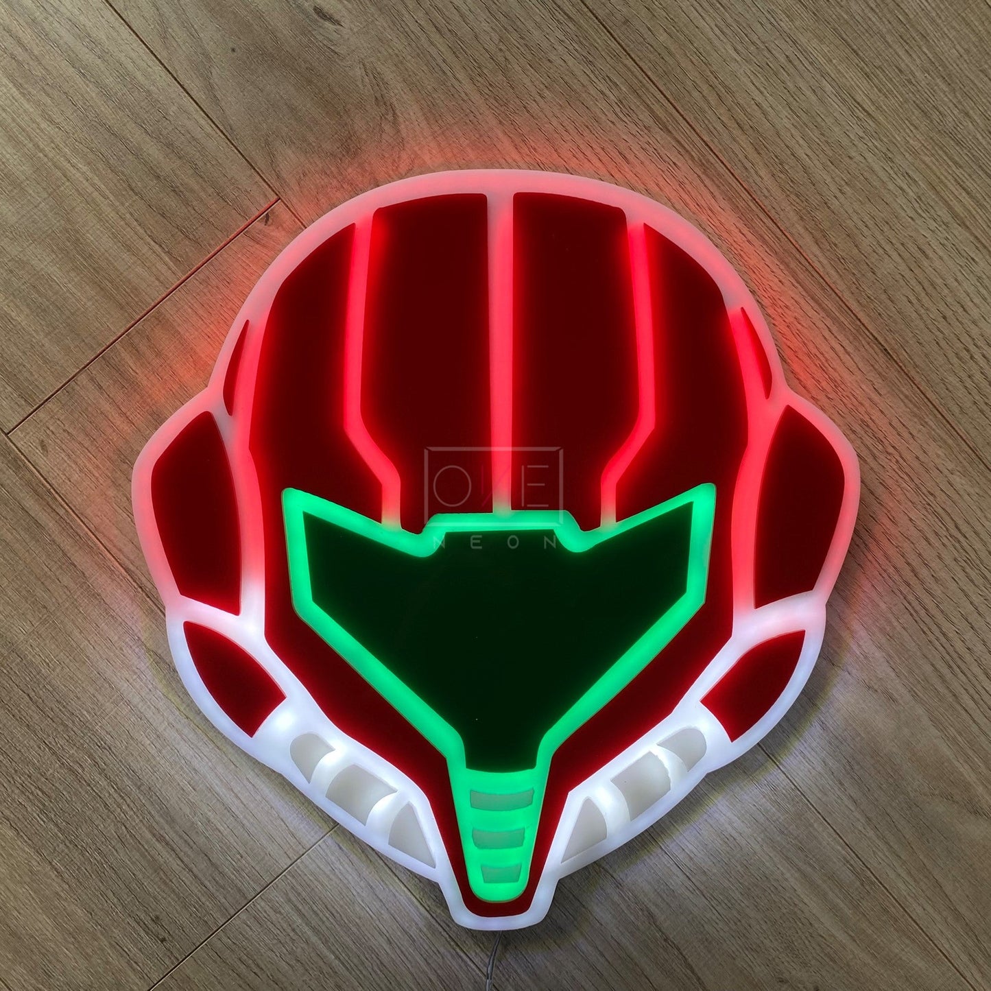 Metroid Samus | Edge Lit Acrylic Signs