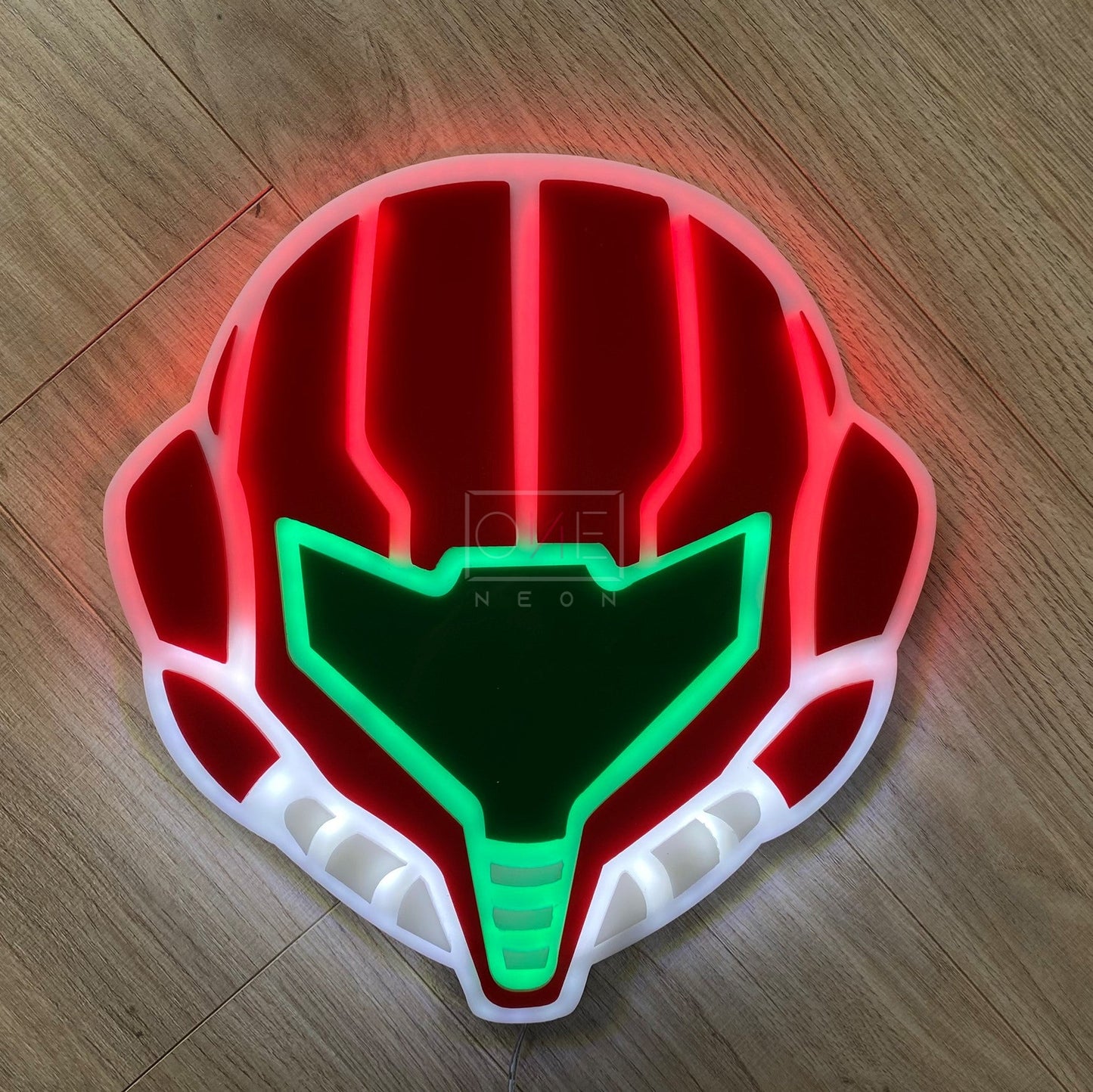 Metroid Samus | Edge Lit Acrylic Signs